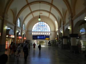 Der Bahnhof von Eisenach