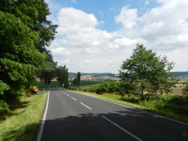 die Streckenführung hatten wir kurzfristig geändert