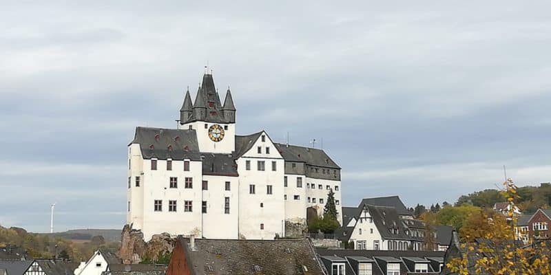 Die Grafenschloss Jugendherberge in Diez an der Lahn