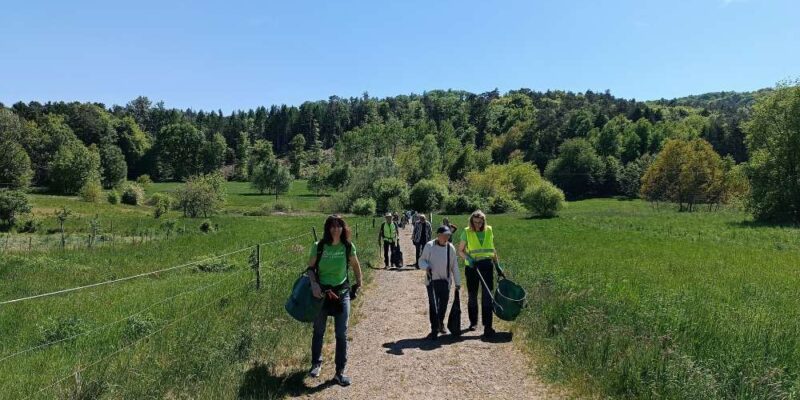 Saubermachen in Wandersachen