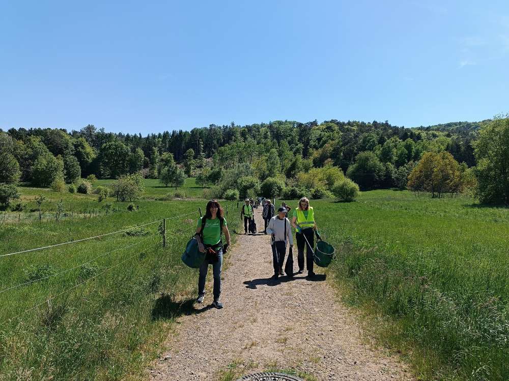 Saubermachen in Wandersachen